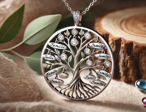 Les pendentifs arbre de vie pour célébrer les liens familiaux.
